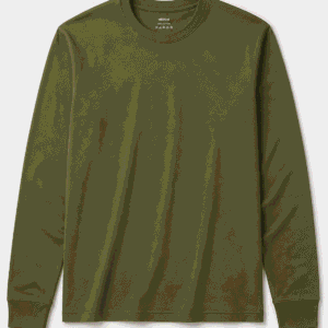 olive green Full sleevs T-shirt for men